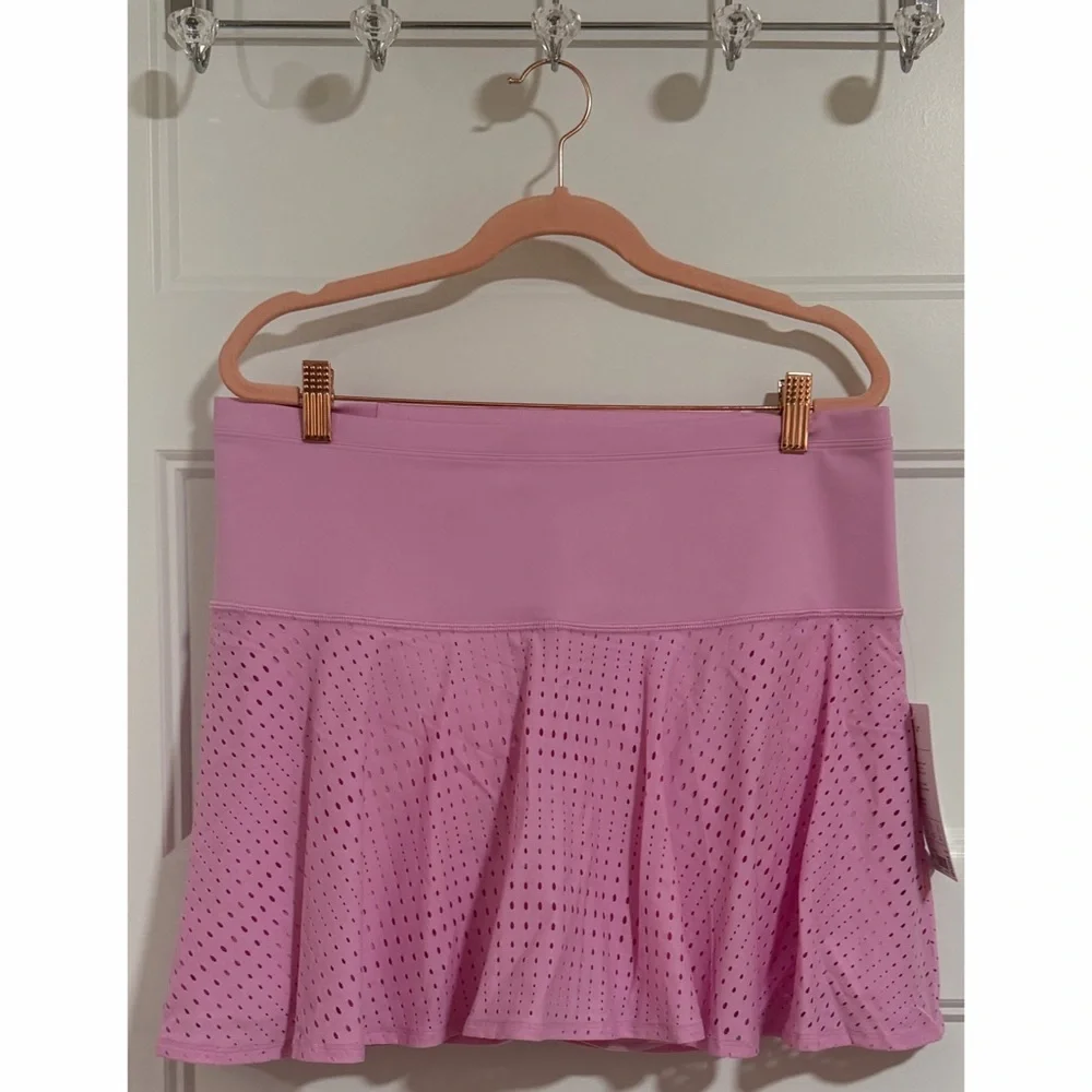 Athleta Pink “Opaque Lilac” A-Game 14” Skort NWT SZ 1X - Picture 6 of 16